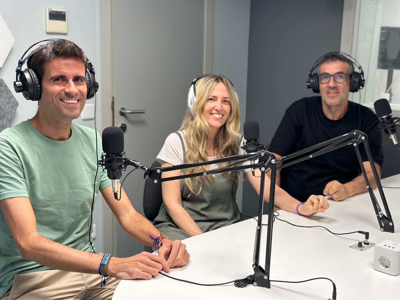 Guillermo, Sara y Javier